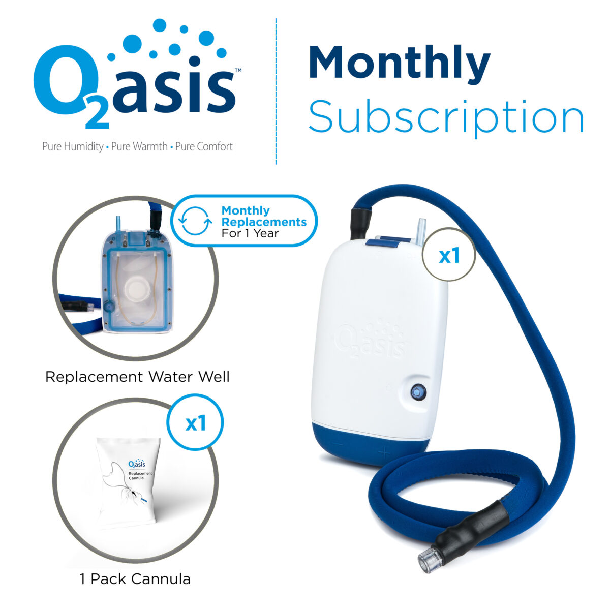 O2asis Monthly Subscription